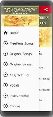 Music Jehovah's Witnesses android App screenshot 3